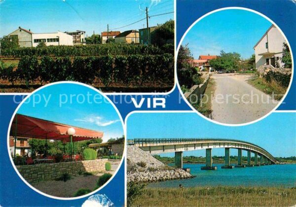 Vira Kroatien Teilansichten Brücke