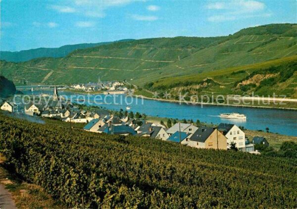 St Aldegund und Neef an der Mosel