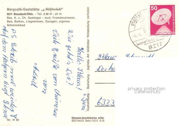 Staudach Oberbayern Bergcafe Mühlwinkl – Bild 2