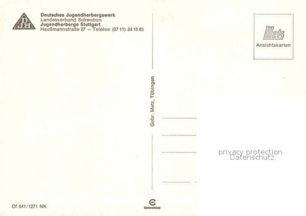 Stuttgart Jugendherberge Speisesaal – Bild 2