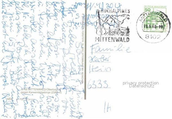 Mittenwald Bayern mit Karwendelgebirge – Bild 2