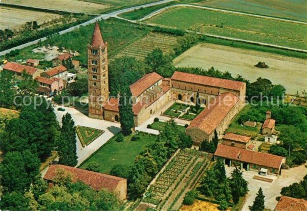 Pomposa Abbazia di Pomposa Fliegeraufnahme