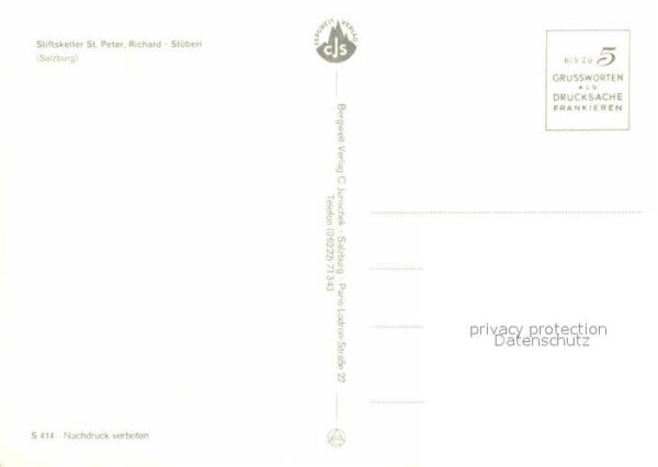 Salzburg Oesterreich Stiftskeller St Peter Richard Stüberl – Bild 2