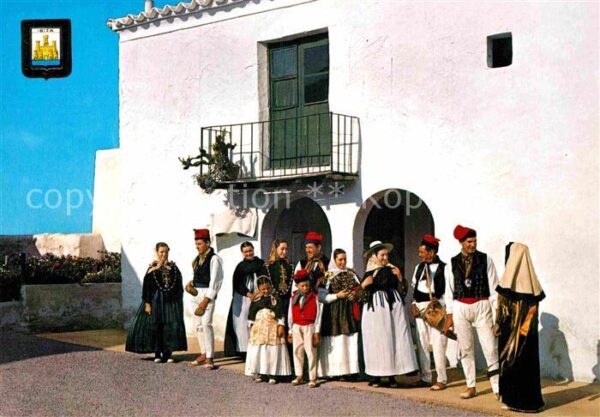 Ibiza Islas Baleares San Miguel Trajos tipicca