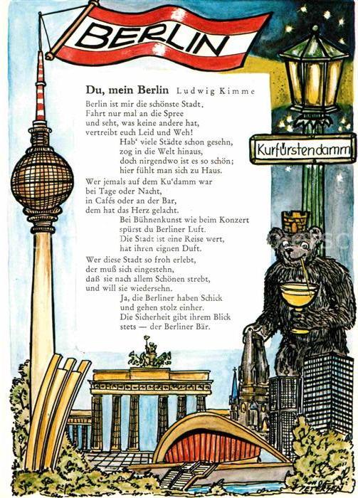 Berlin Kurfürstendamm Funkturm Brandenburger T