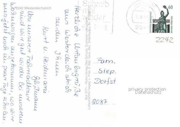 Westerdeichstrich Mühle Fliegeraufnahme Reetdachhaus Am W – Bild 2