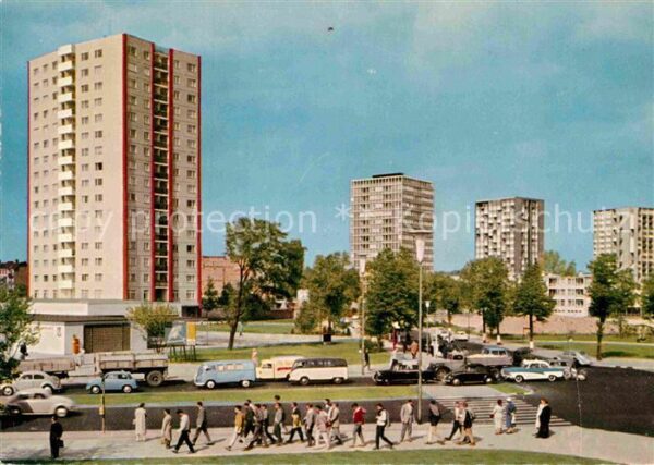 Berlin Hochhäuser im Hansaviertel