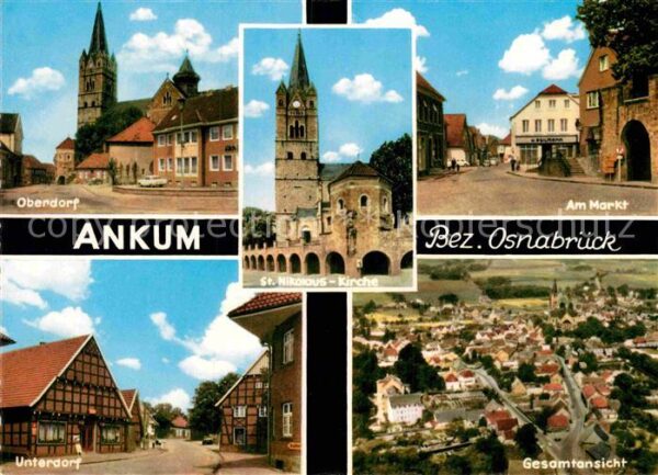 Ankum Oberndorf St Nikolaus Kirche Am Markt U