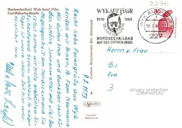 Wyk Foehr Carl Häberlin Strasse – Bild 2