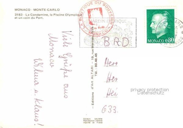 Monte-Carlo La Condamine La Piscine Olympique et un – Bild 2