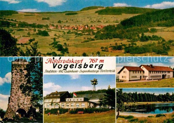 Hoherodskopf Vogelsberg Berggasthof Taufstein Jugend