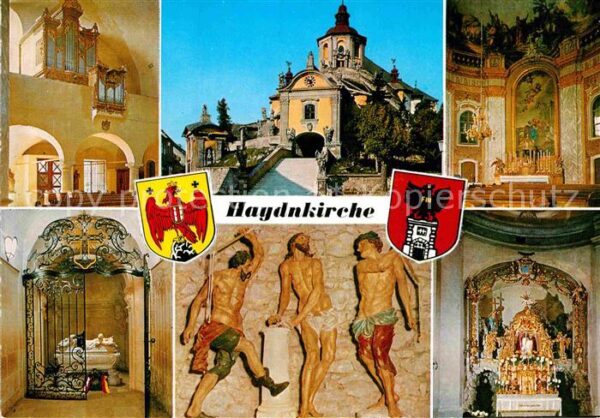 Eisenstadt Haydnkirche Orgel Vorderfront Hochaltar
