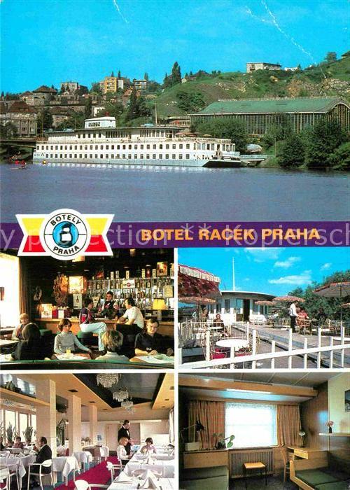 Praha Prahy Prague Botel Racek Teilansichten