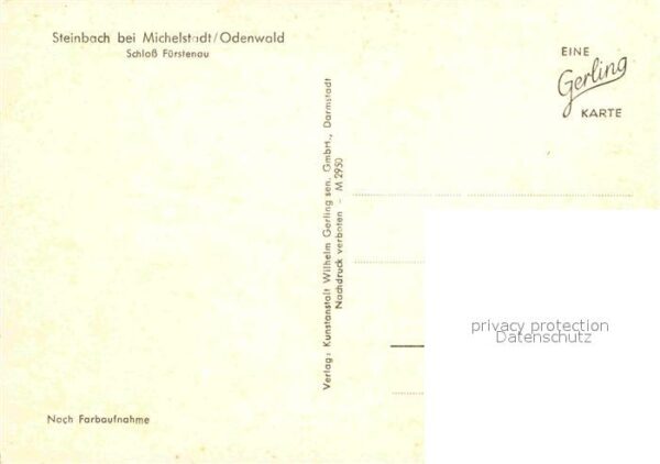 Steinbach Michelstadt Schloss Fürstenau – Bild 2