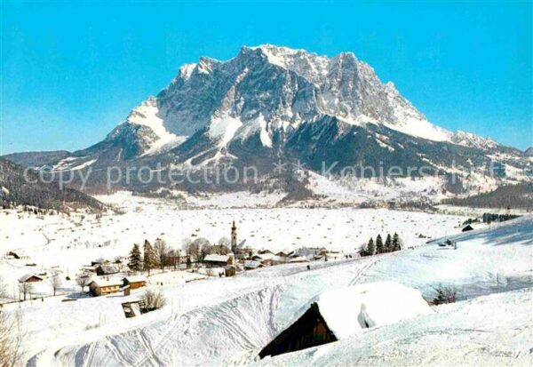 Lermoos Tirol mit Zugspitze