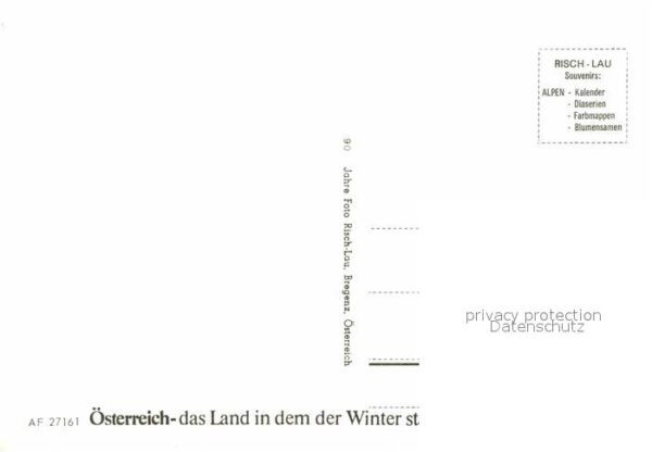 Lermoos Tirol Kirche Panorama Skipiste – Bild 2
