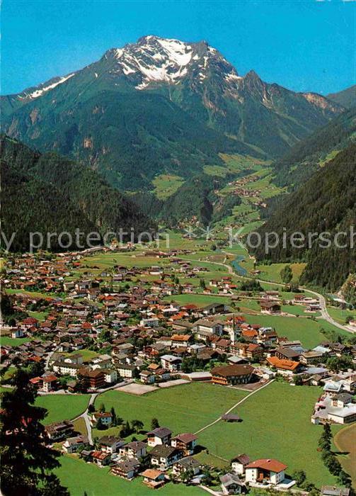 Mayrhofen Zillertal mit Grünberg