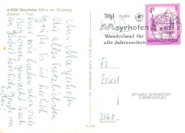 Mayrhofen Zillertal mit Grünberg – Bild 2