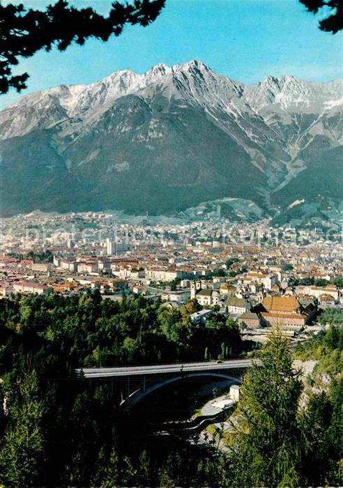 Innsbruck Sillbrücke Berg Isel Brennerautobahn Br