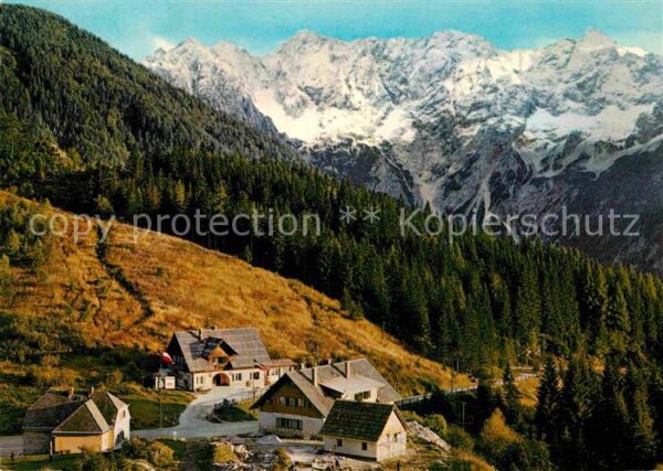 Kaernten Seebergsattel mit Steiner Alpen