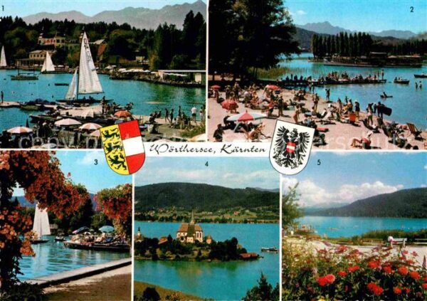 Velden Woerthersee Alpenseebad Teilansichten