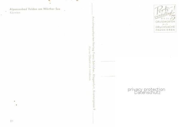 Velden Woerthersee Alpenseebad Teilansichten – Bild 2