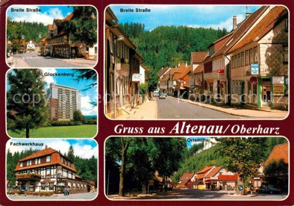 Altenau Harz Breite Strasse Glockenberg Fachwerkhaus