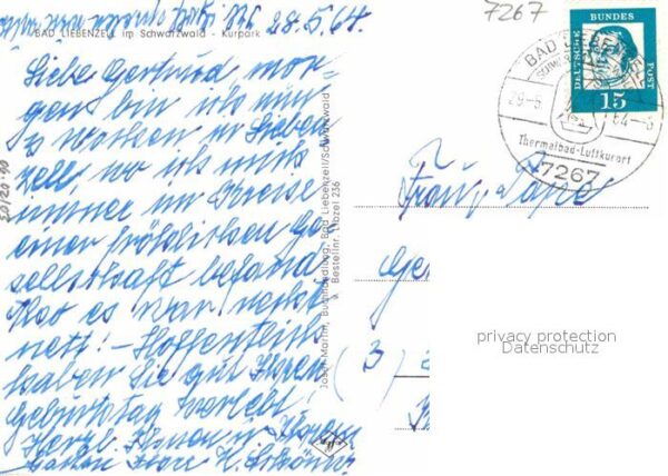 Bad Liebenzell Kurpark Fontäne – Bild 2
