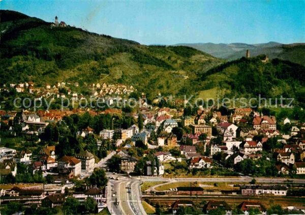 Weinheim Bergstrasse mit Wachenburg und Burgruine Windeck Fl