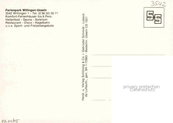 Usseln Ferienpark Fliegeraufnahme – Bild 2