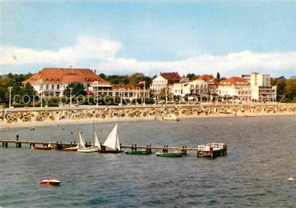 Travemuende Ostseebad Strand Seebrücke