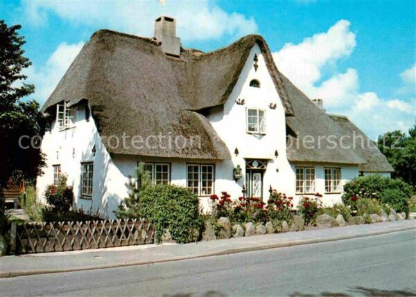 Keitum Sylt Altes Friesenhaus