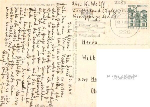 Westerland Sylt Fliegeraufnahme – Bild 2