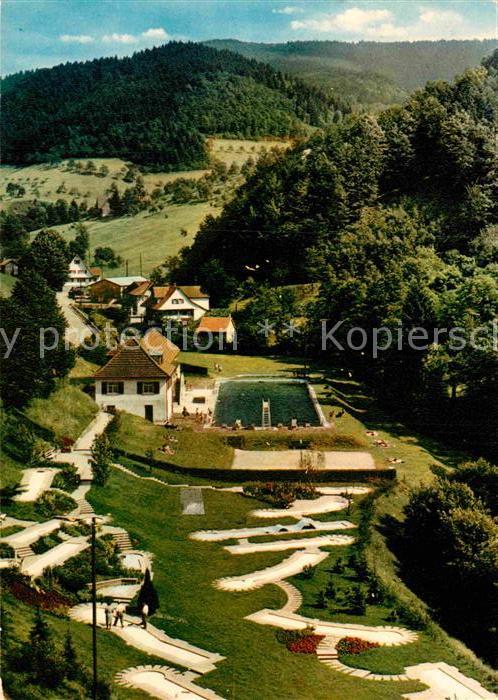Bad Peterstal-Griesbach Schwimmbad und Kleingolfplatz