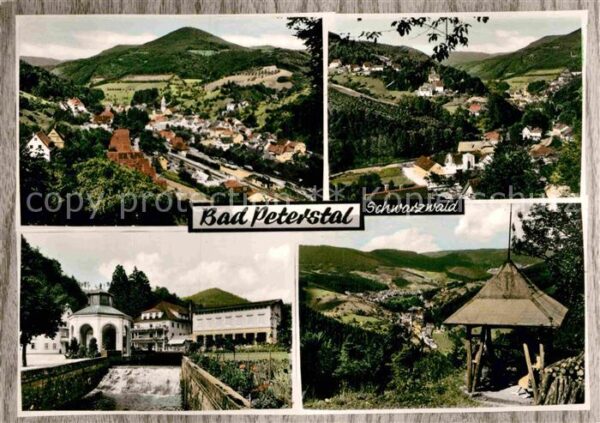 Bad Peterstal-Griesbach Panorama Teilansichten