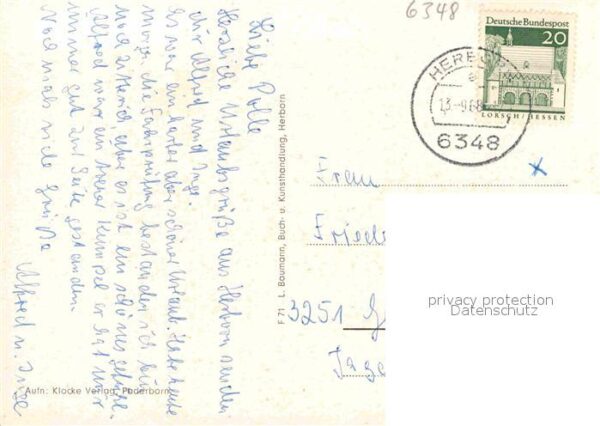 Herborn Hessen Rathaus Schloss Dillturm Hauptstrasse K – Bild 2