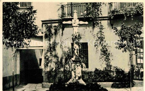 Sevilla Andalucia Plaza de Santa Marta