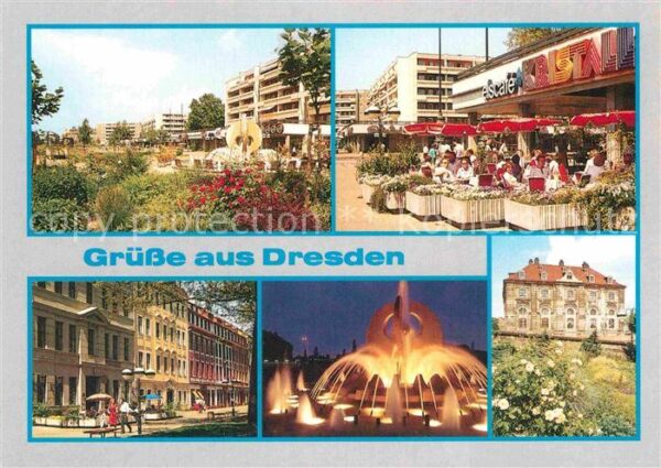 Dresden Am Neustädter Markt Brunnen