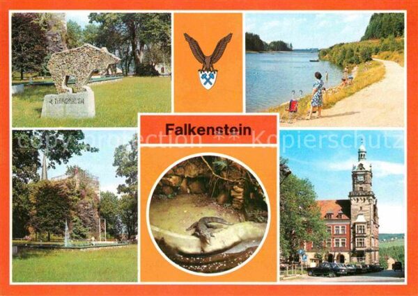 Falkenstein Vogtland Schloßfelsen Talspere Schloßfelsen Tirp