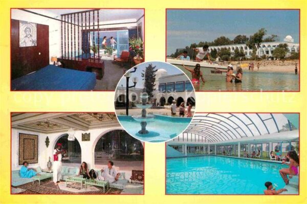 Hammamet Hotel Continental Strand Schwimmbad