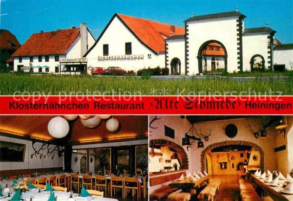 Heiningen Wolfenbuettel Restaurant Alte Schmiede