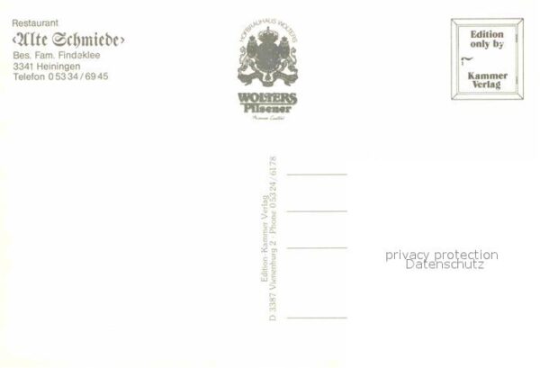 Heiningen Wolfenbuettel Restaurant Alte Schmiede – Bild 2