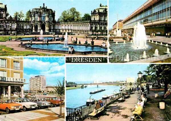 Dresden Zwinger Kulturpalast Pirnaischer-Platz