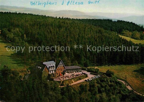 Dahle Altena Fliegeraufnahme Kohlberghaus