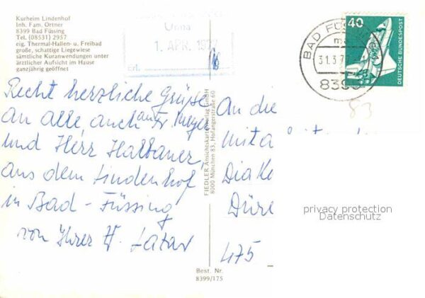 Bad Fuessing Kurheim Lindenhof Schwimmbäder – Bild 2