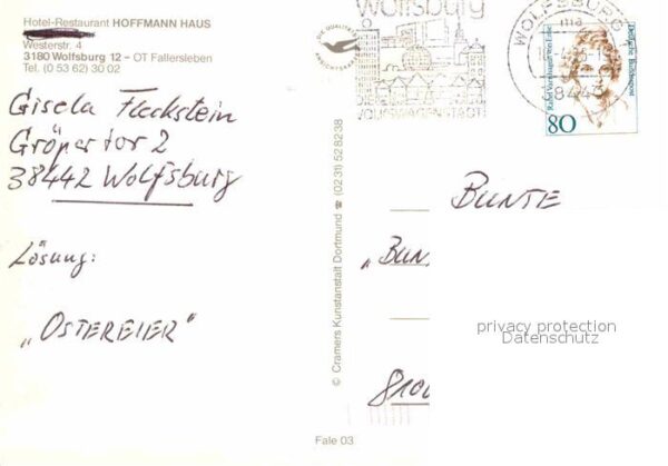 Wolfsburg Hotel Restaurant Hoffmann-Haus – Bild 2