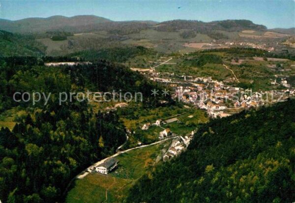 Altenbach Baden Fliegeraufnahme Hotel Bellevue Restaura