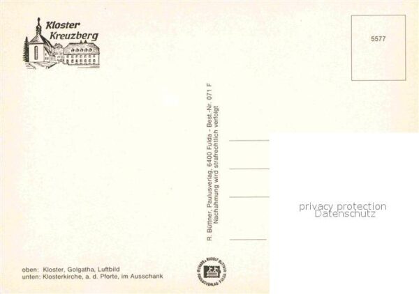 Kreuzberg Rhoen Naturpark Rhön Brauerei Kapelle Bernhar – Bild 2