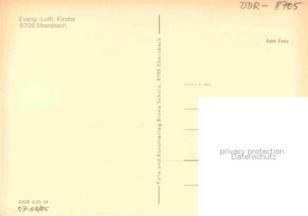 Ebersbach Grossenhain Kirche – Bild 2