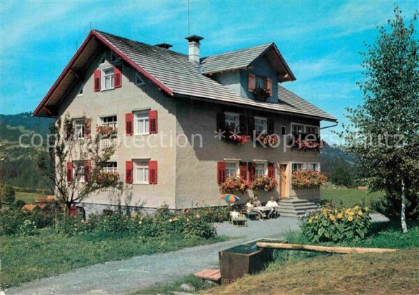 Egg Vorarlberg Hhaus Bergblick